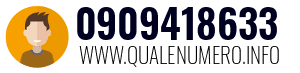 Numero di telefono 0909418633 0909418633