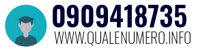 Numero di telefono 0909418735 0909418735