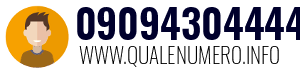 Numero di telefono 09094304444 09094304444