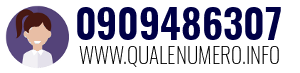 Numero di telefono 0909486307 0909486307