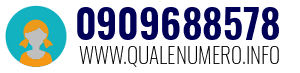 Numero di telefono 0909688578 0909688578