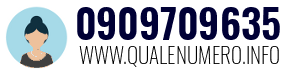 Numero di telefono 0909709635 0909709635