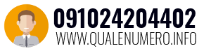 Numero di telefono 091024204402 091024204402