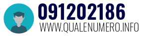 Numero di telefono 091202186 091202186