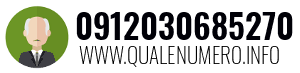 Numero di telefono 0912030685270 0912030685270