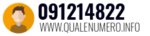 Numero di telefono 091214822 091214822