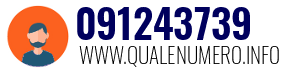 Numero di telefono 091243739 091243739