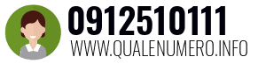 Numero di telefono 0912510111 0912510111