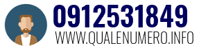 Numero di telefono 0912531849 0912531849