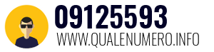 Numero di telefono 09125593 09125593