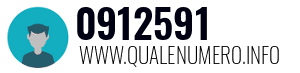 Numero di telefono 0912591 0912591