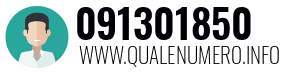 Numero di telefono 091301850 091301850