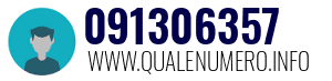 Numero di telefono 091306357 091306357