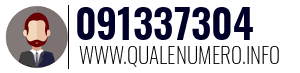 Numero di telefono 091337304 091337304