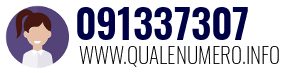 Numero di telefono 091337307 091337307