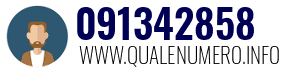 Numero di telefono 091342858 091342858