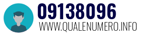 Numero di telefono 09138096 09138096
