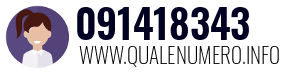 Numero di telefono 091418343 091418343