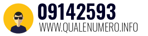 Numero di telefono 09142593 09142593