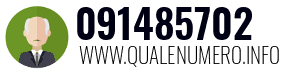 Numero di telefono 091485702 091485702