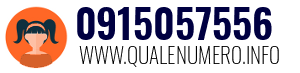 Numero di telefono 0915057556 0915057556