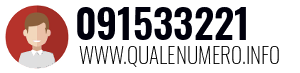 Numero di telefono 091533221 091533221