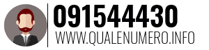 Numero di telefono 091544430 091544430