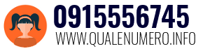 Numero di telefono 0915556745 0915556745