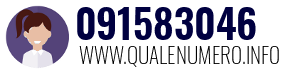 Numero di telefono 091583046 091583046