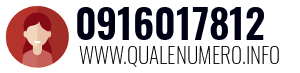 Numero di telefono 0916017812 0916017812