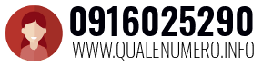 Numero di telefono 0916025290 0916025290
