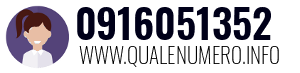 Numero di telefono 0916051352 0916051352