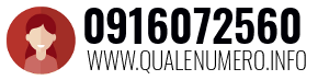 Numero di telefono 0916072560 0916072560