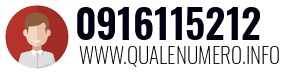 Numero di telefono 0916115212 0916115212