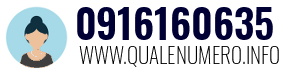 Numero di telefono 0916160635 0916160635