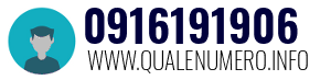 Numero di telefono 0916191906 0916191906