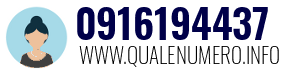 Numero di telefono 0916194437 0916194437
