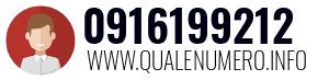 Numero di telefono 0916199212 0916199212