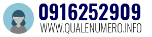 Numero di telefono 0916252909 0916252909