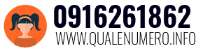 Numero di telefono 0916261862 0916261862