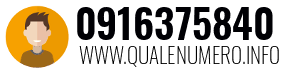 Numero di telefono 0916375840 0916375840