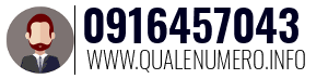 Numero di telefono 0916457043 0916457043