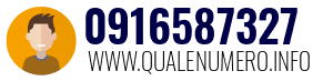 Numero di telefono 0916587327 0916587327