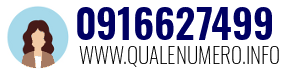 Numero di telefono 0916627499 0916627499
