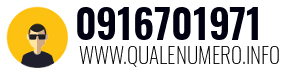 Numero di telefono 0916701971 0916701971