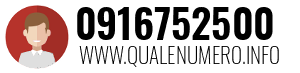 Numero di telefono 0916752500 0916752500