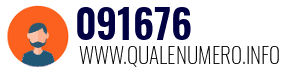 Numero di telefono 091676 091676