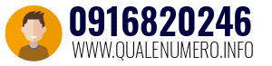Numero di telefono 0916820246 0916820246