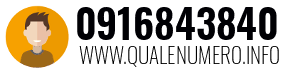 Numero di telefono 0916843840 0916843840