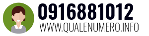 Numero di telefono 0916881012 0916881012